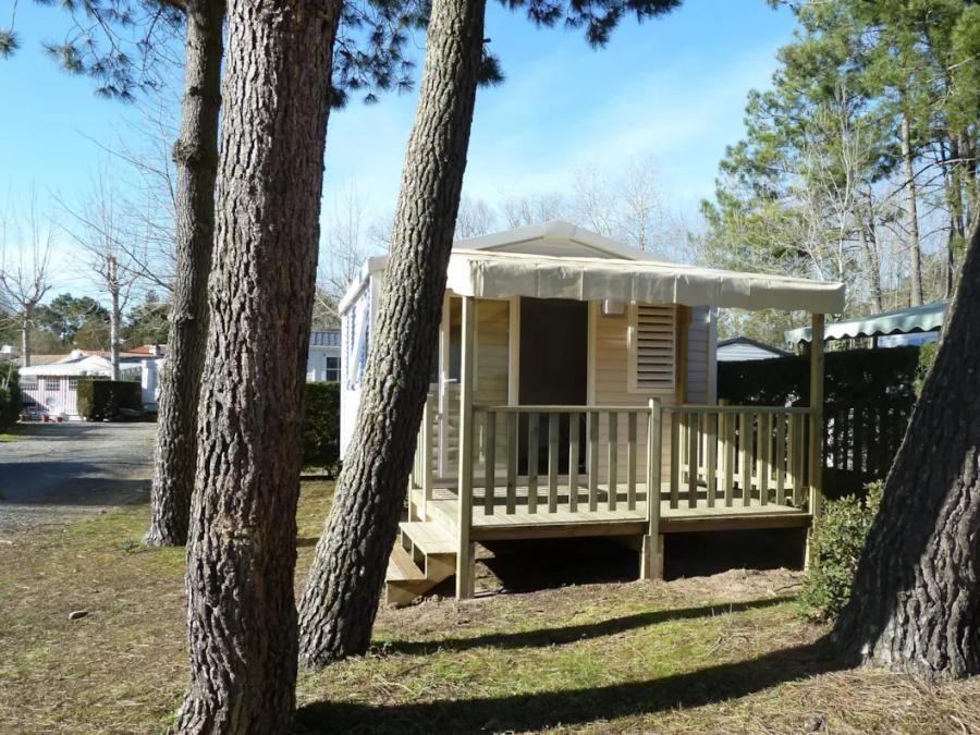 Mobilhome 2 personnes - MOBIL-HOME 1 CHAMBRE TERRASSE 16-20m² 2 pers 1