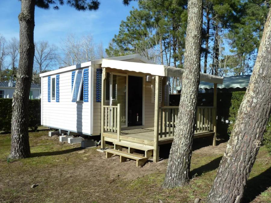 Mobilhome 2 personnes - MOBIL-HOME 1 CHAMBRE TERRASSE 16-20m² 2 pers 0