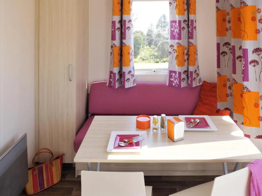 Mobilhome 2 personnes - MOBIL-HOME 1 CHAMBRE TERRASSE 16-20m² 2 pers 2