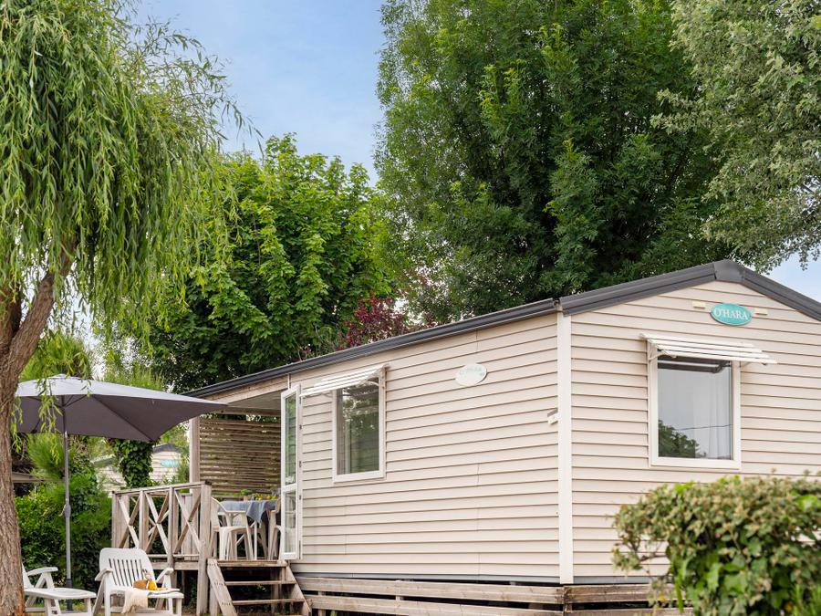Mobilhome 5 personnes - Résidence O'HARA PANORAMIQUE MODERN ECO-CONCU / 28m2 - 2 chambres - Terrasse semi-couverte 5/6 pers 0
