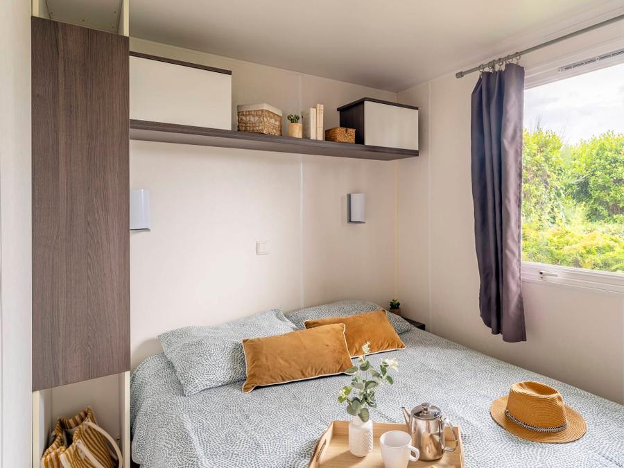 Mobilhome 5 personnes - Résidence O'HARA PANORAMIQUE MODERN ECO-CONCU / 28m2 - 2 chambres - Terrasse semi-couverte 5/6 pers 11
