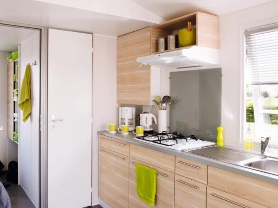 Mobilhome 5 personnes - Résidence O'HARA PANORAMIQUE MODERN ECO-CONCU / 28m2 - 2 chambres - Terrasse semi-couverte 5/6 pers 5