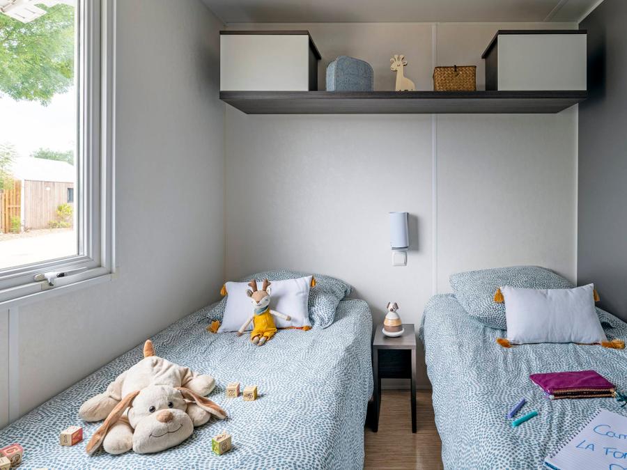 Mobilhome 5 personnes - Résidence O'HARA PANORAMIQUE MODERN ECO-CONCU / 28m2 - 2 chambres - Terrasse semi-couverte 5/6 pers 13