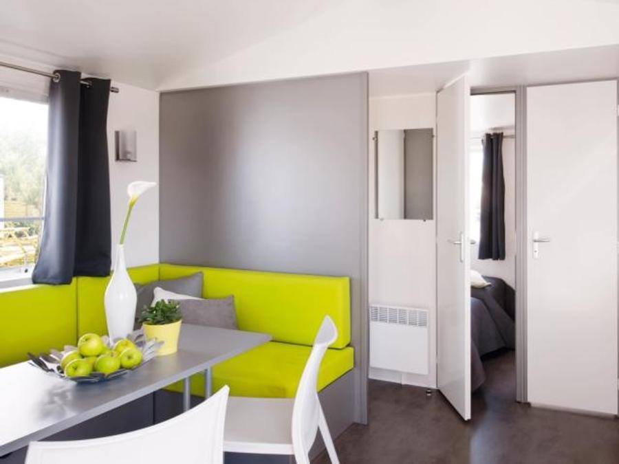 Mobilhome 5 personnes - Résidence O'HARA PANORAMIQUE MODERN ECO-CONCU / 28m2 - 2 chambres - Terrasse semi-couverte 5/6 pers 7