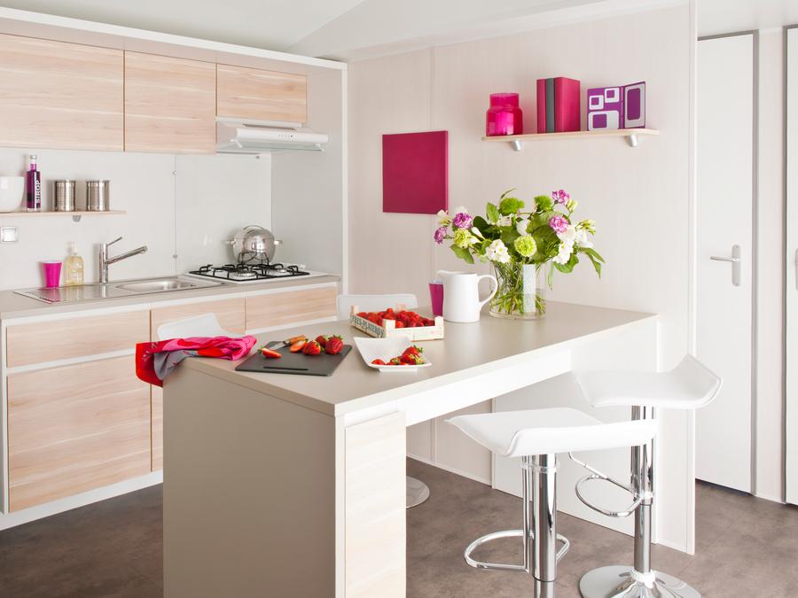 Mobilhome 4 personnes - Résidence O'HARA PASSION ECO-Conçu 29m2 / 2 chambres - Terrasse 4 pers 12