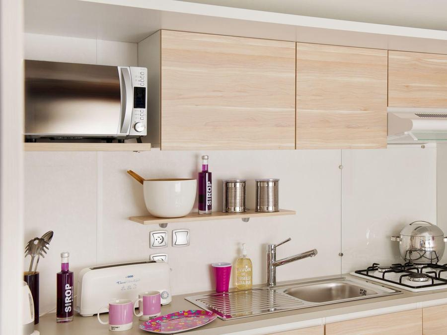 Mobilhome 4 personnes - Résidence O'HARA PASSION ECO-Conçu 29m2 / 2 chambres - Terrasse 4 pers 2