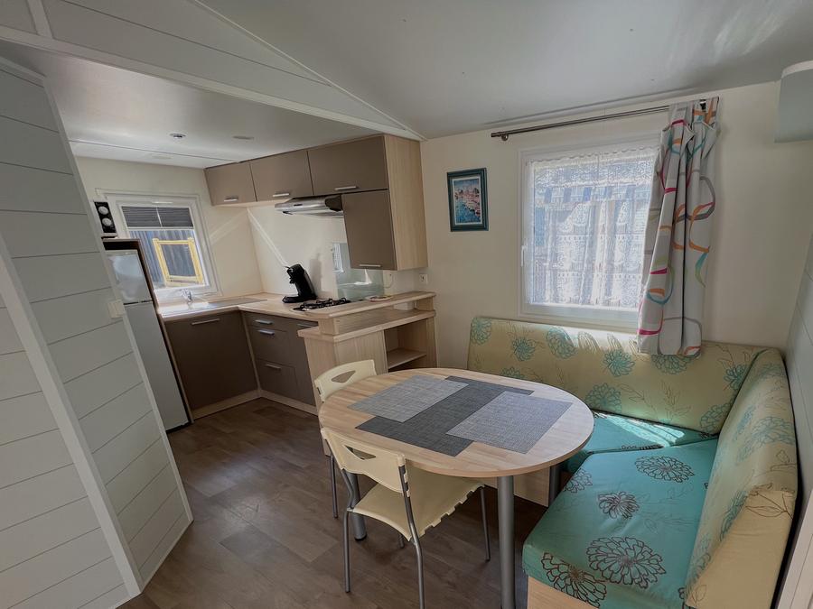 Mobilhome 4 personnes - Mobil-home Confort 30m² - 2 chambres + Terrasse couverte + TV 4/5 pers 7