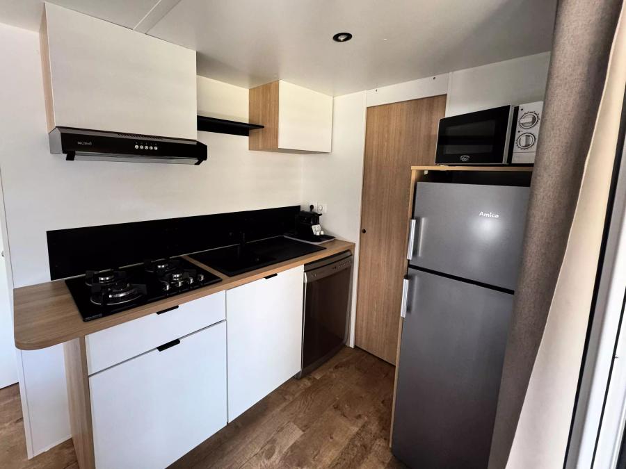Mobilhome 4 personnes - Mobil-Home Premium 3 Pièces 4 Personnes + TV 7