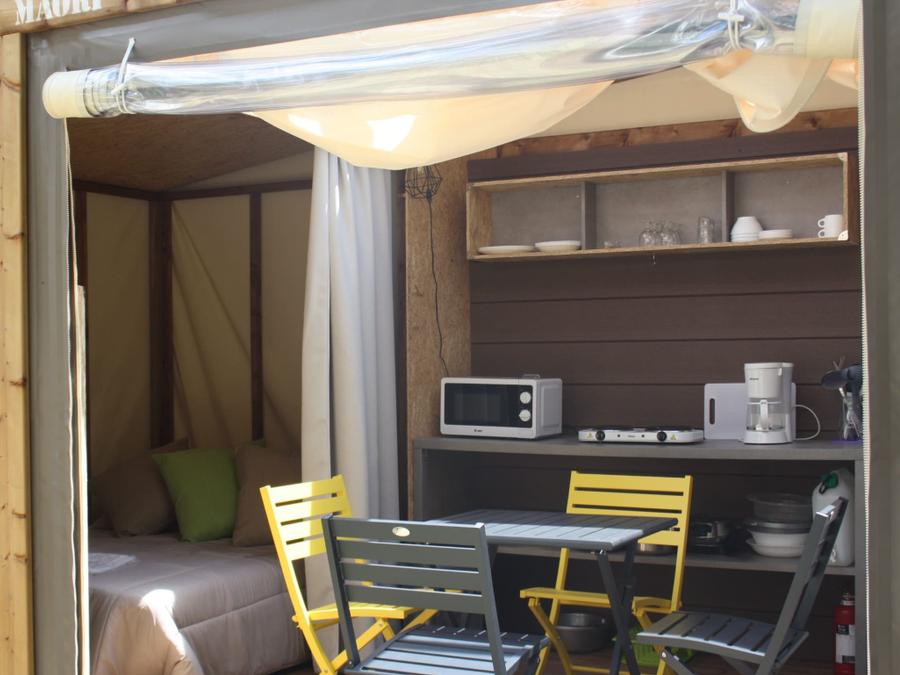 Tente 4 personnes - Maori - 17m² - 2 chambres 1
