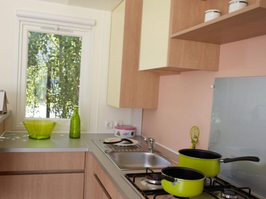 Mobilhome 8 personnes - CONFORT - Mobil-home Embruns 33 m² - 3 chambres 6/8 pers 2
