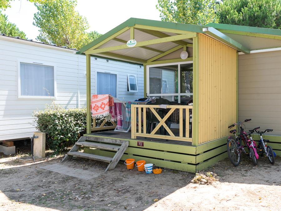Chalet 5 personnes - CONFORT - Chalet Canelle 25m² - 2 chambres 5 pers 0