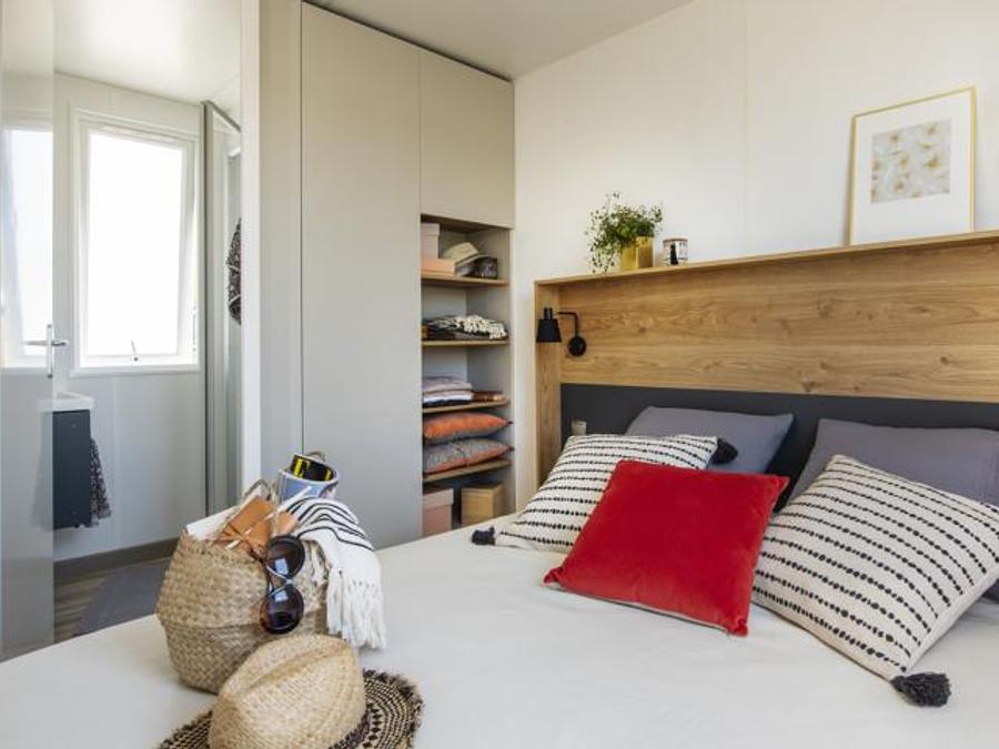Mobilhome 5 personnes - PREMIUM - Mobil-home Oyat 40m² - 2 chambres - 2 SDB 4/5 pers 6
