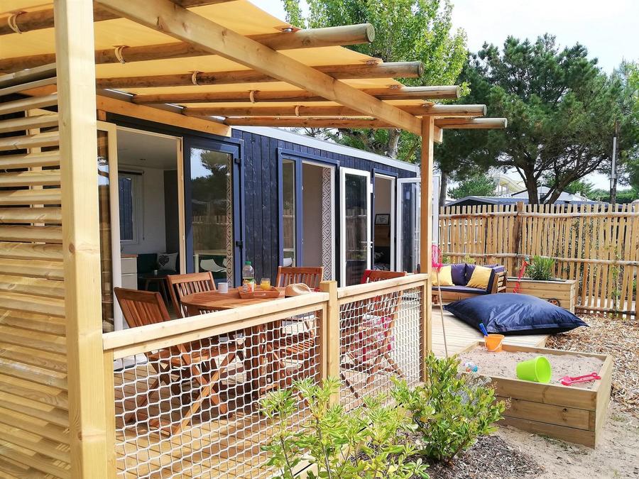 Mobilhome 5 personnes - PREMIUM - Mobil-home Oyat 40m² - 2 chambres - 2 SDB 4/5 pers 2