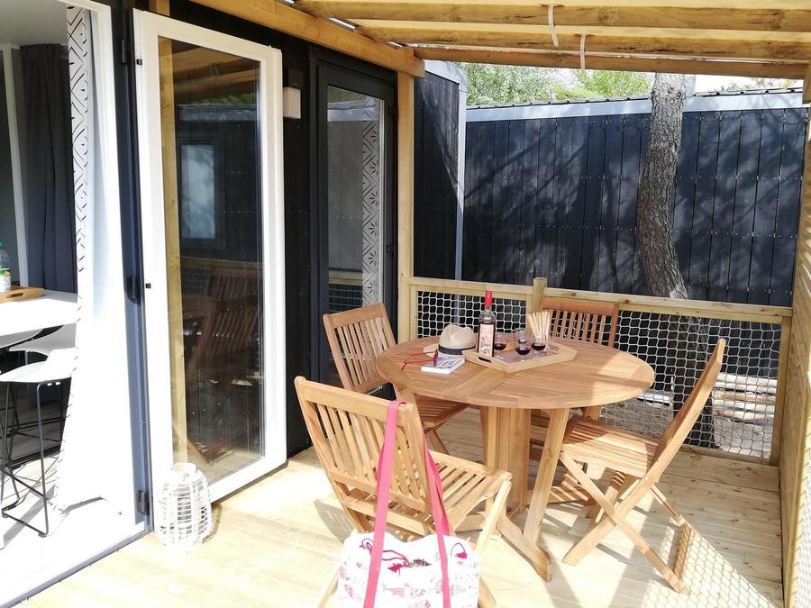 Mobilhome 6 personnes - PREMIUM - Mobil-home Tamaris 30m² - 2 chambres 4/6 pers 2