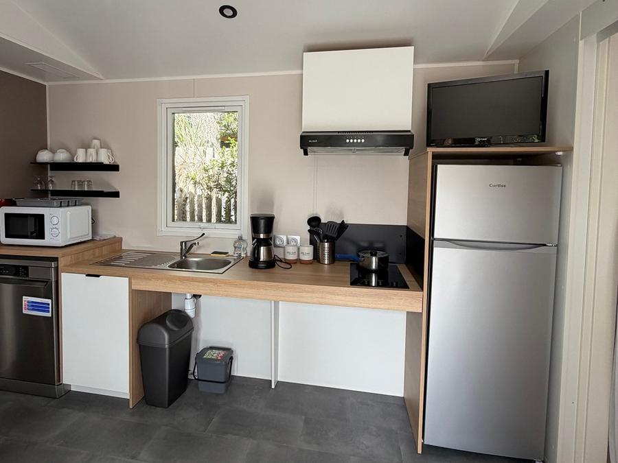 Mobilhome 4 personnes - CONFORT - Mobil-home Catleya PMR 35m² - 2 chambres 4 pers. 1/4 pers 9