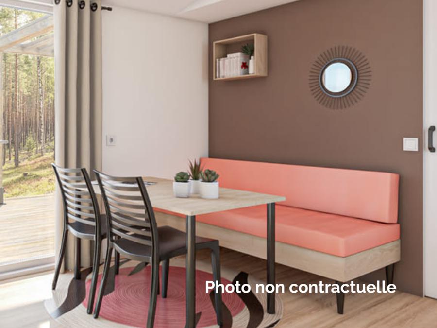Mobilhome 4 personnes - CONFORT - Mobil-home Catleya PMR 35m² - 2 chambres 4 pers. 1/4 pers 3