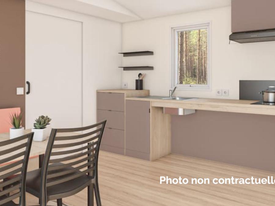 Mobilhome 4 personnes - CONFORT - Mobil-home Catleya PMR 35m² - 2 chambres 4 pers. 1/4 pers 2