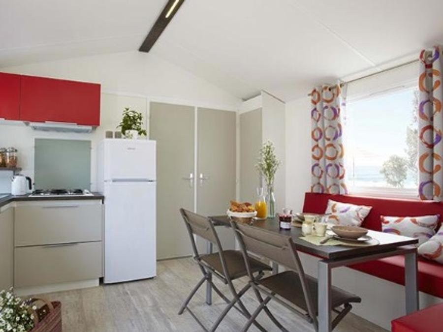 Mobilhome 4 personnes - CALIFORNIA DUO TV 2 chambres - TV Terrasse 1/4 pers 1
