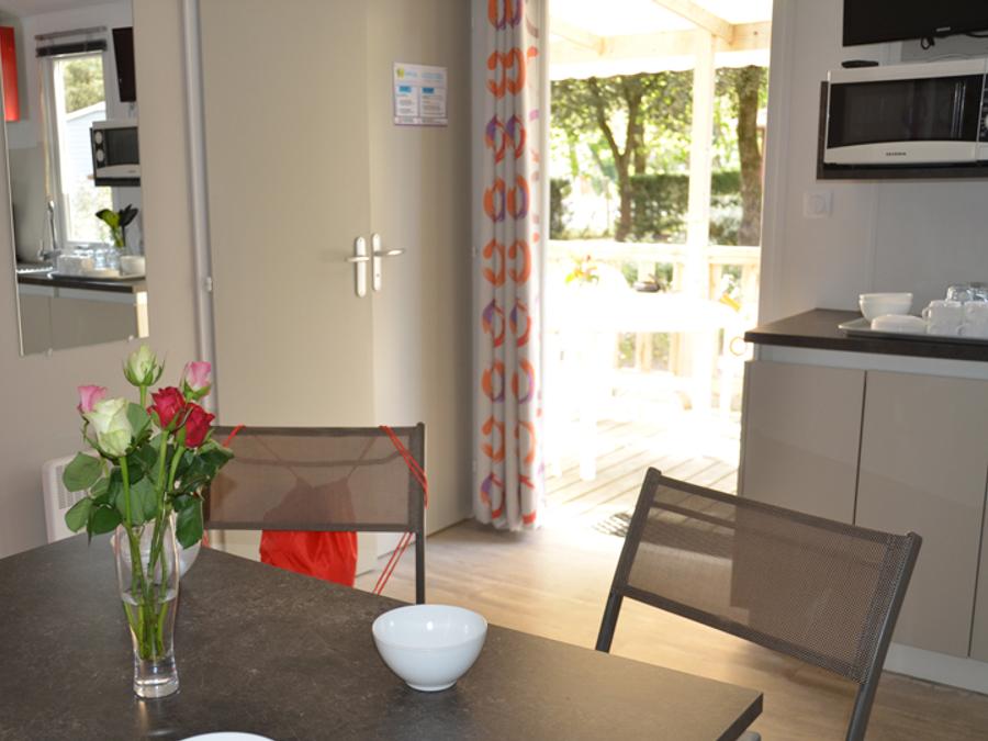 Mobilhome 4 personnes - CALIFORNIA DUO TV 2 chambres - TV Terrasse 1/4 pers 7