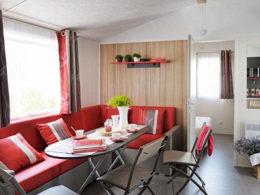 Mobilhome 4 personnes - CALIFORNIA DUO TV 2 chambres - TV Terrasse 1/4 pers 9