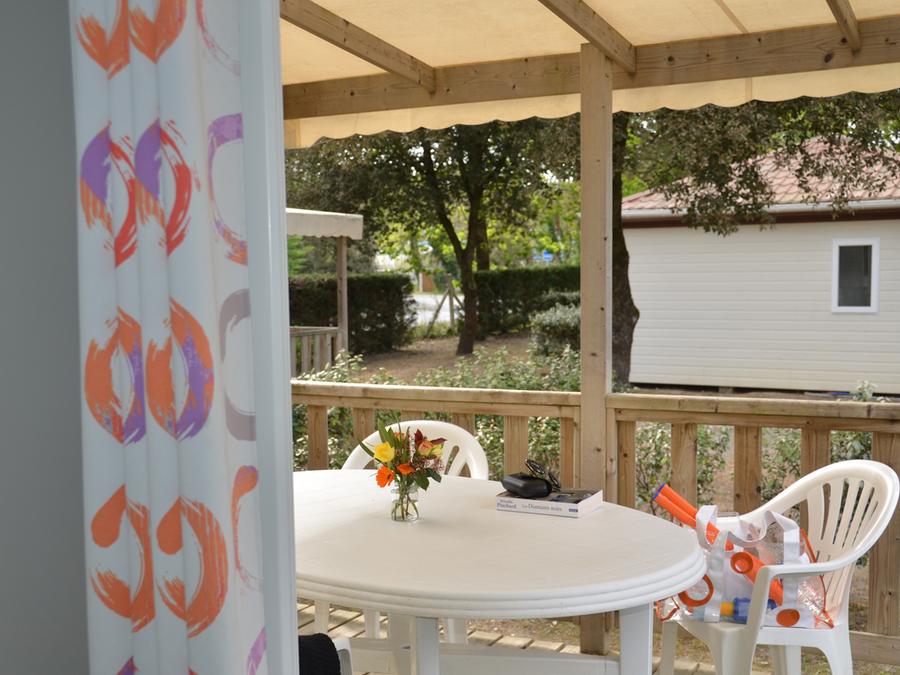 Mobilhome 4 personnes - CALIFORNIA DUO TV 2 chambres - TV Terrasse 1/4 pers 8