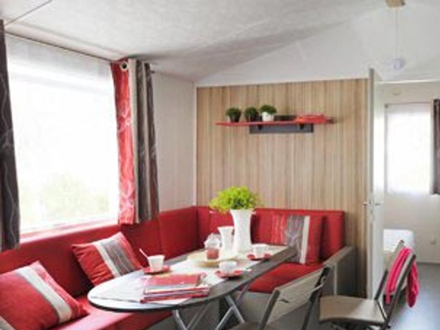 Mobilhome 4 personnes - CALIFORNIA DUO TV 2 chambres - TV Terrasse 1/4 pers 2