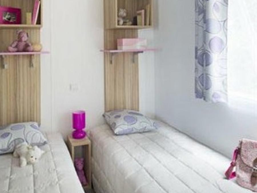 Mobilhome 6 personnes - CALIFORNIA TRIO 3 chambres - TV 1/6 pers 2