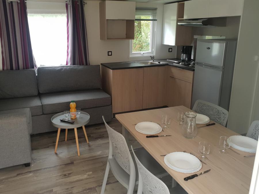 Mobilhome 6 personnes - CALIFORNIA TRIO résidentiel 3 chambres- TV 1/6 pers 3