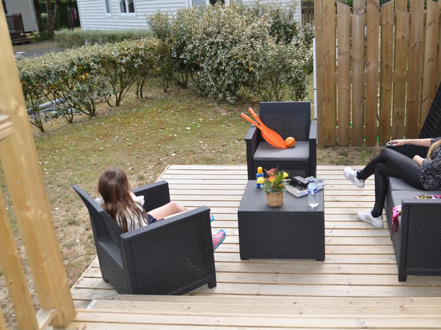 Mobilhome 6 personnes - COTTAGE TRIO PREMIUM- TV-LAVE VAISSELLE 1/6 pers 2