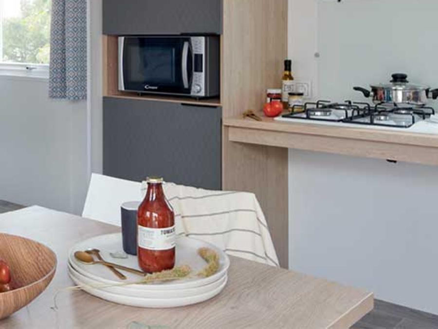 Mobilhome 4 personnes - LODGE PMR TV 4 personnes 4 pers 6