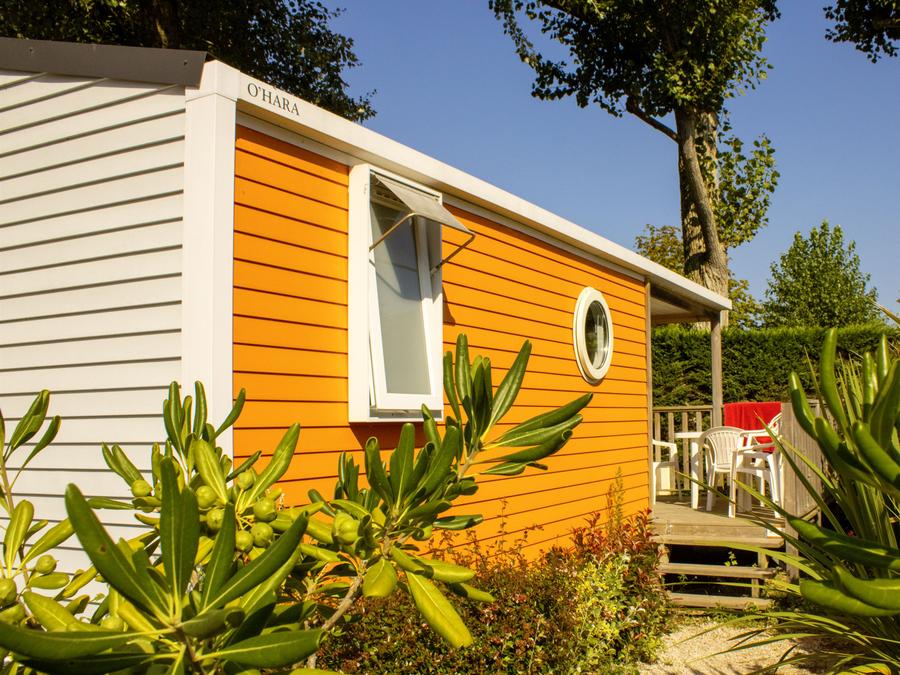Mobilhome 4 personnes - Cottage GOYAVE - 25m² - terrasse intégrée semi-couverte - 2 chambres 4 pers 0