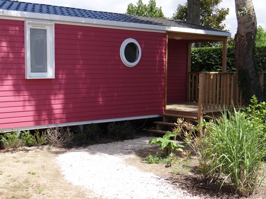 Mobilhome 4 personnes - Cottage GOYAVE - 25m² - terrasse intégrée semi-couverte - 2 chambres 4 pers 9