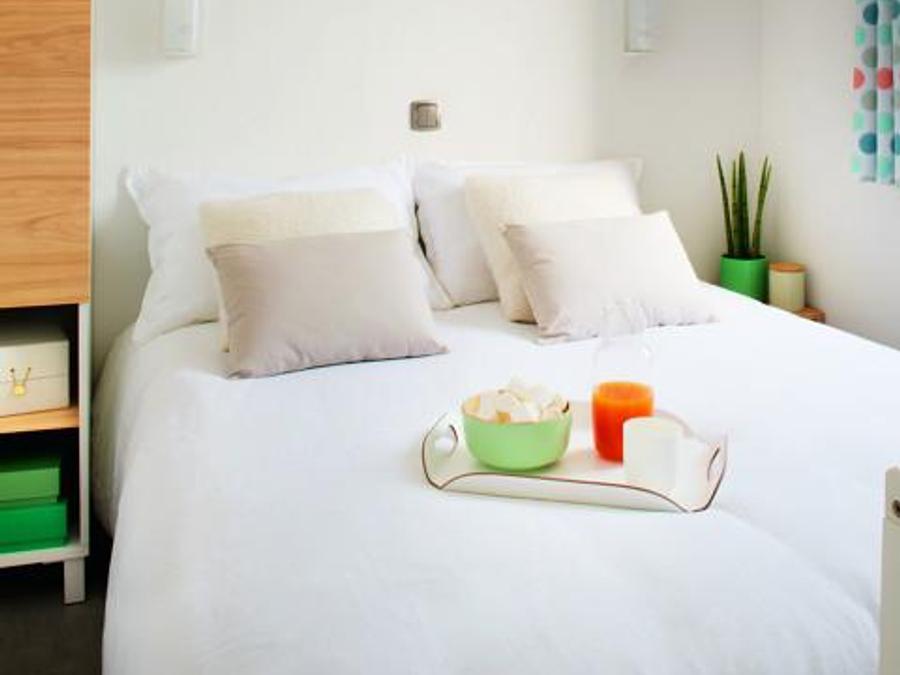 Mobilhome 4 personnes - Cottage GOYAVE - 25m² - terrasse intégrée semi-couverte - 2 chambres 4 pers 11
