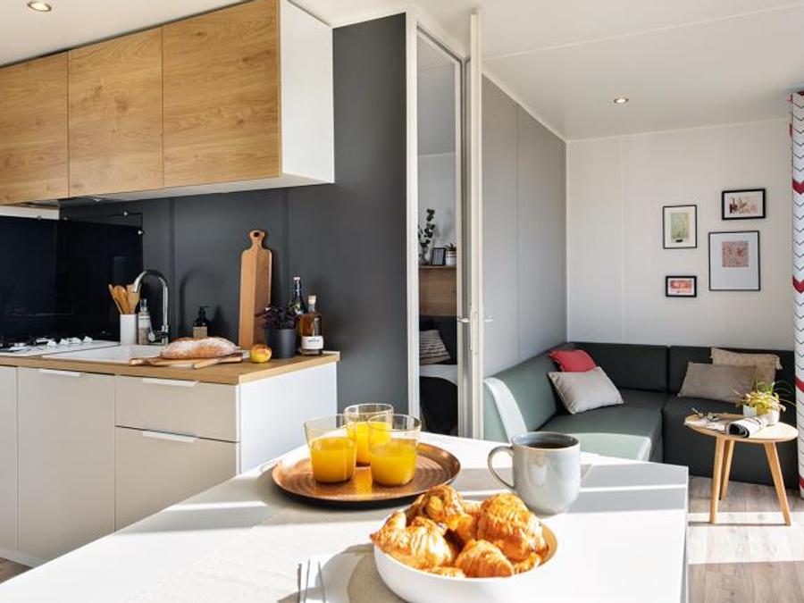 Mobilhome 6 personnes - Cottage PAPAYE - 33m² - Terrasse semi-couverte - 3 Chambres - 4/6 pers 4