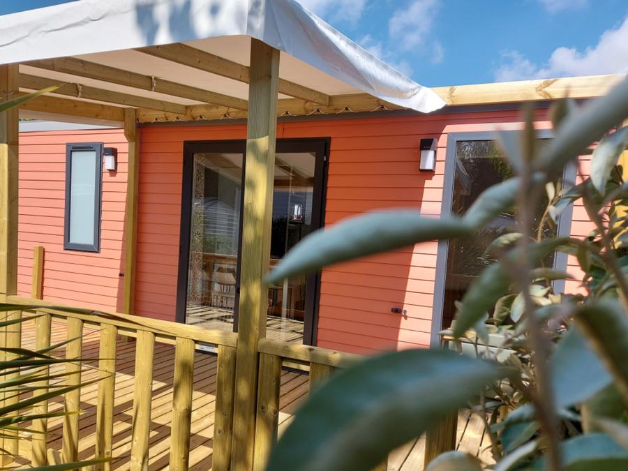 Mobilhome 6 personnes - Cottage PAPAYE - 33m² - Terrasse semi-couverte - 3 Chambres - 4/6 pers 0