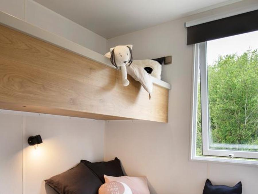 Mobilhome 6 personnes - Cottage PAPAYE - 33m² - Terrasse semi-couverte - 3 Chambres - 4/6 pers 6