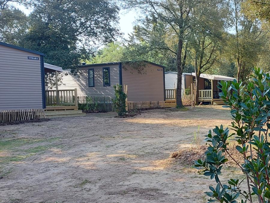 Mobilhome 4 personnes - Cottage TERRE ET MER - 30m² - terrasse bois semi-couverte - 2 chambres - 4 pers 14