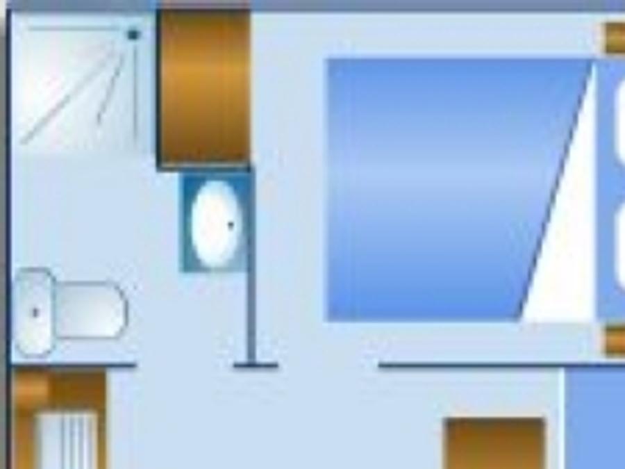 Mobilhome 2 personnes - Cottage confort 2 personnes 10