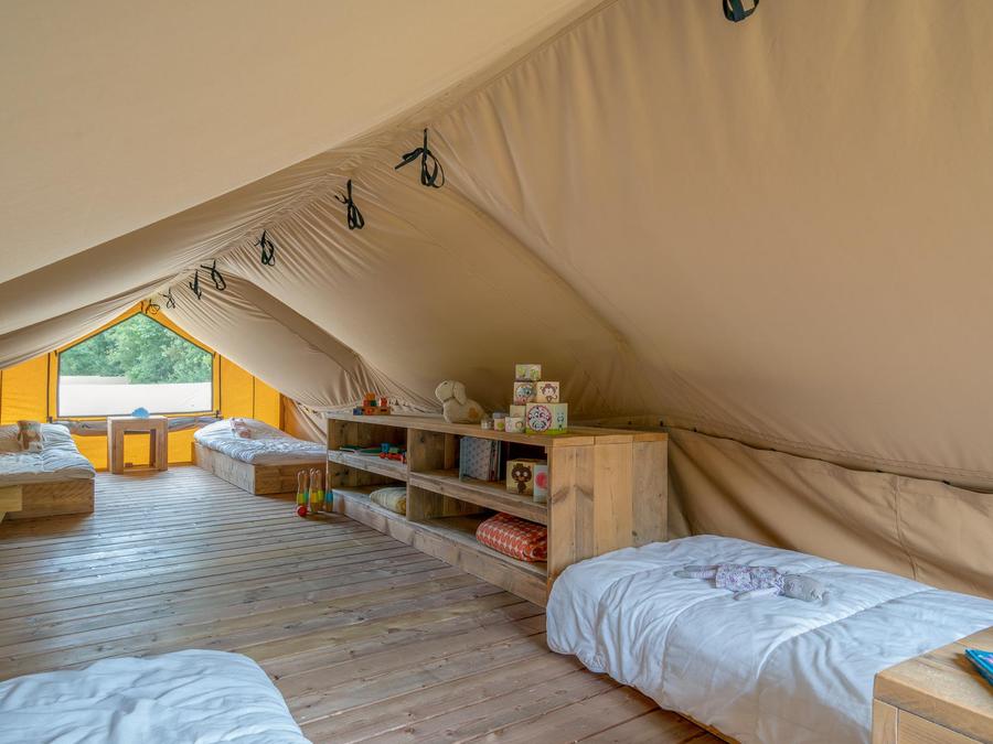 Tente en toile et en bois 8 personnes - Safari Lodge 8p 3