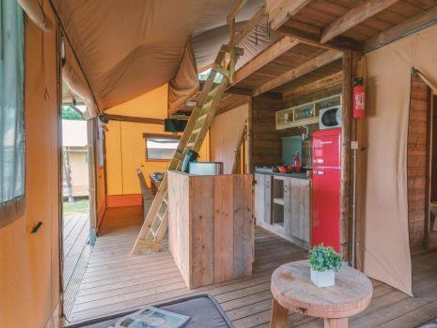 Tente en toile et en bois 8 personnes - Safari Lodge 8p 6