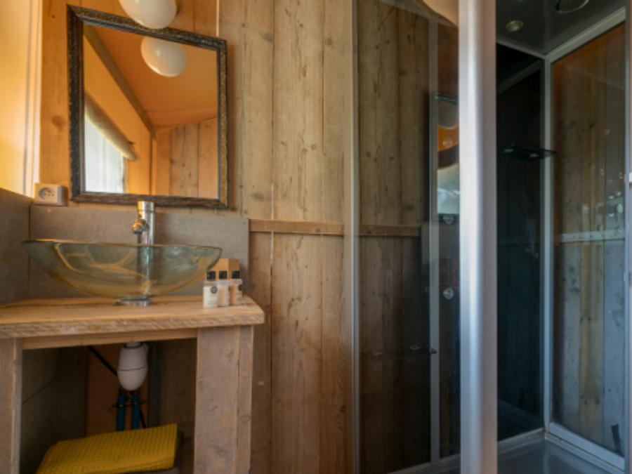 Tente en toile et en bois 7 personnes - Safari Lodge 3