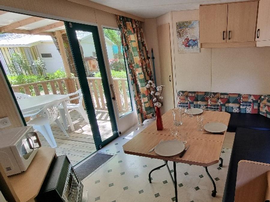 Mobilhome 5 personnes - MH2 25 m² avec sanitaires 10