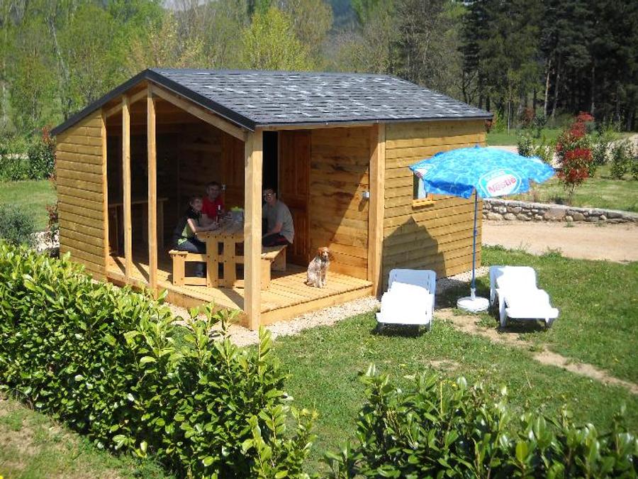 Bungalow toilé 4 personnes - Cabane Châtaigner sans sanitaires 5