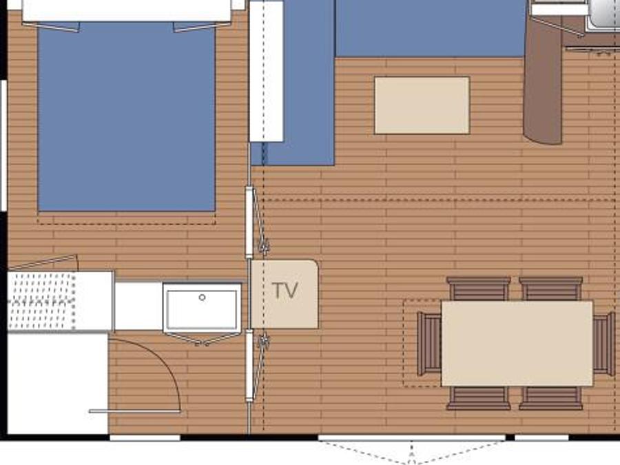 Mobilhome 6 personnes - MH3 La Dourbie 3
