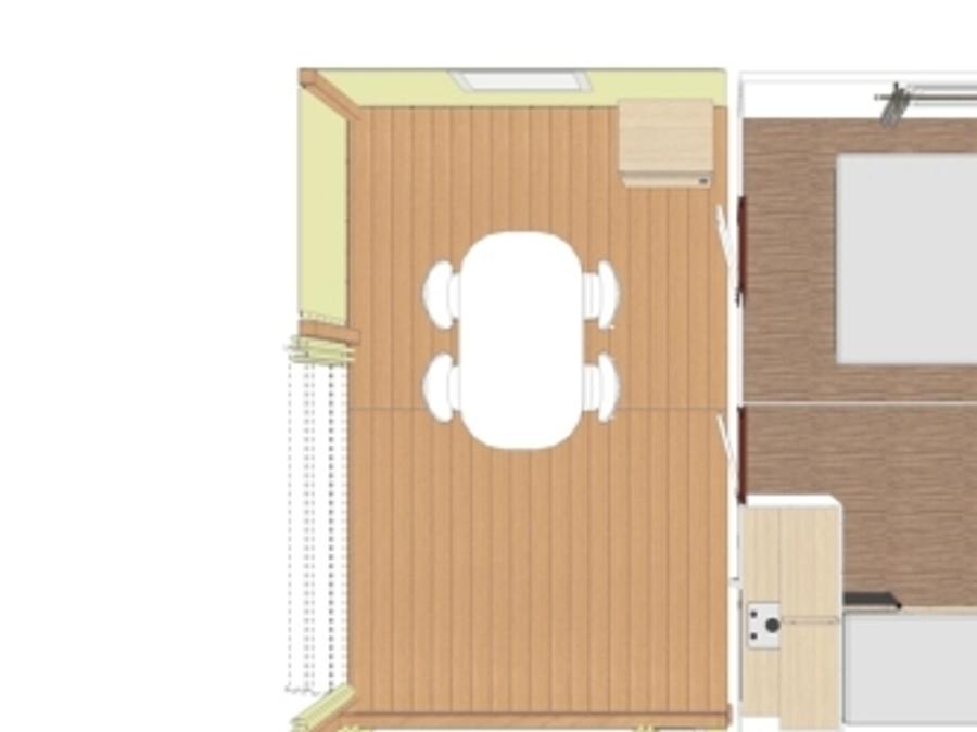 Bungalow toilé 4 personnes - Tithome, sans sanitaires 4