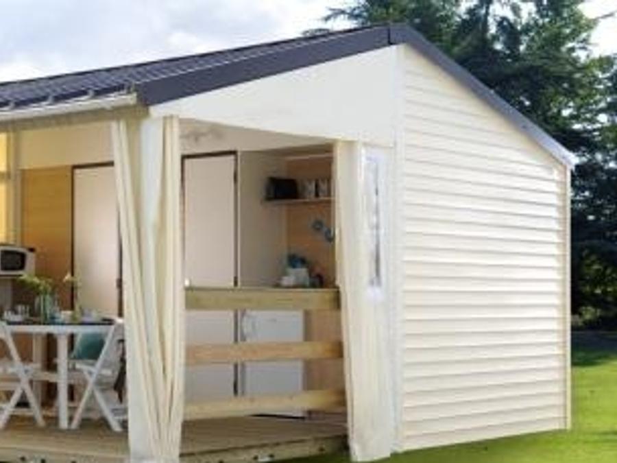 Bungalow toilé 4 personnes - Tithome avec sanitaire (sans salle de bain avec WC) 0