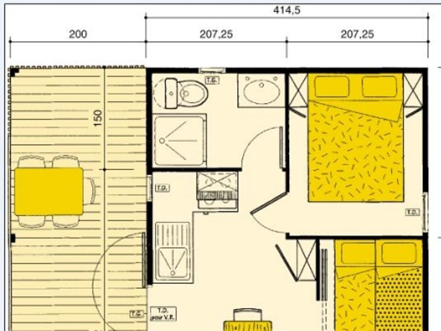 Chalet 4 personnes - Chalet Lavande 5