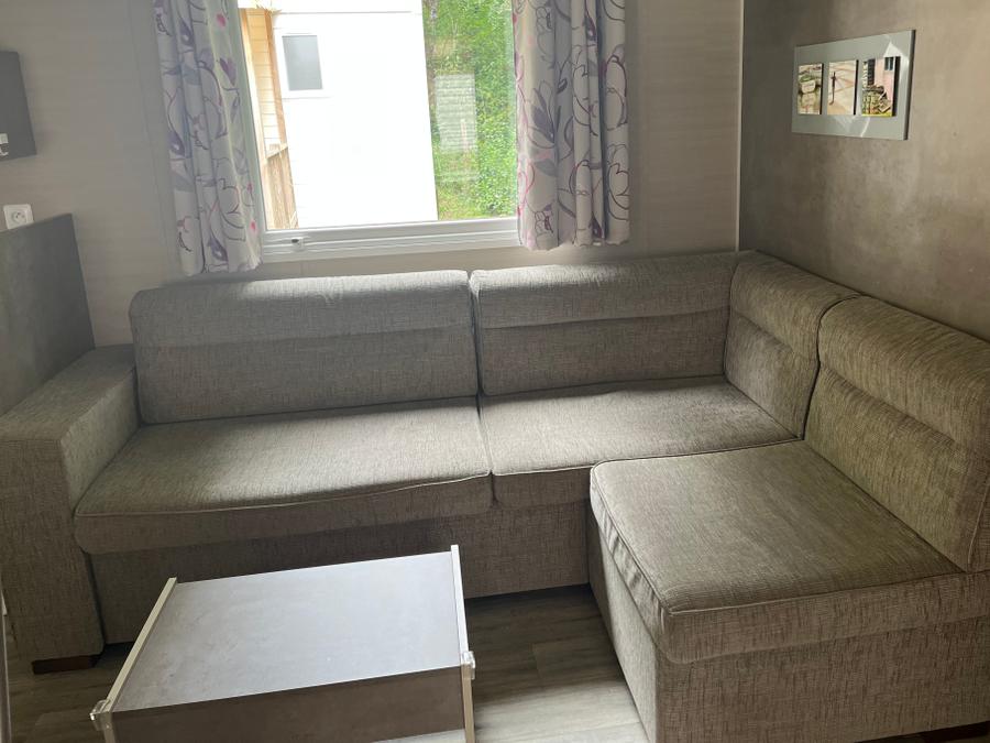 Mobilhome 6 personnes - Mobilhome avec terrasse couverte 3 chambres 2