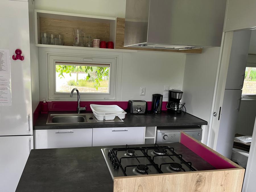 Mobilhome 4 personnes - Mobil-home Grand Confort - 2 chambres 2