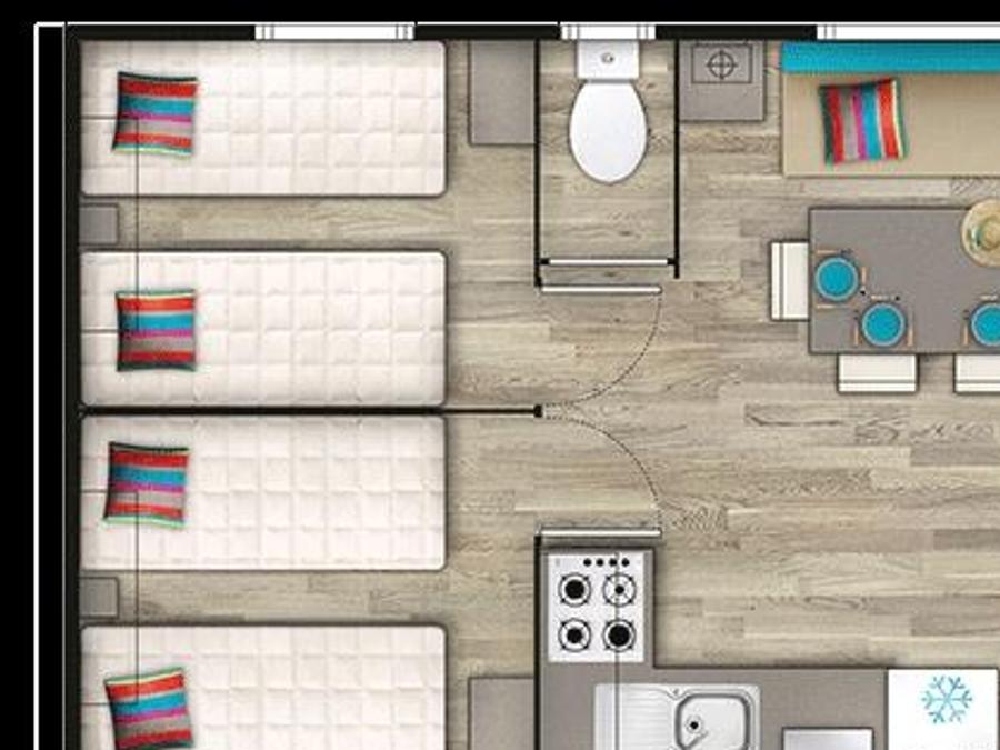 Mobilhome 8 personnes - TOUT CONFORT 6